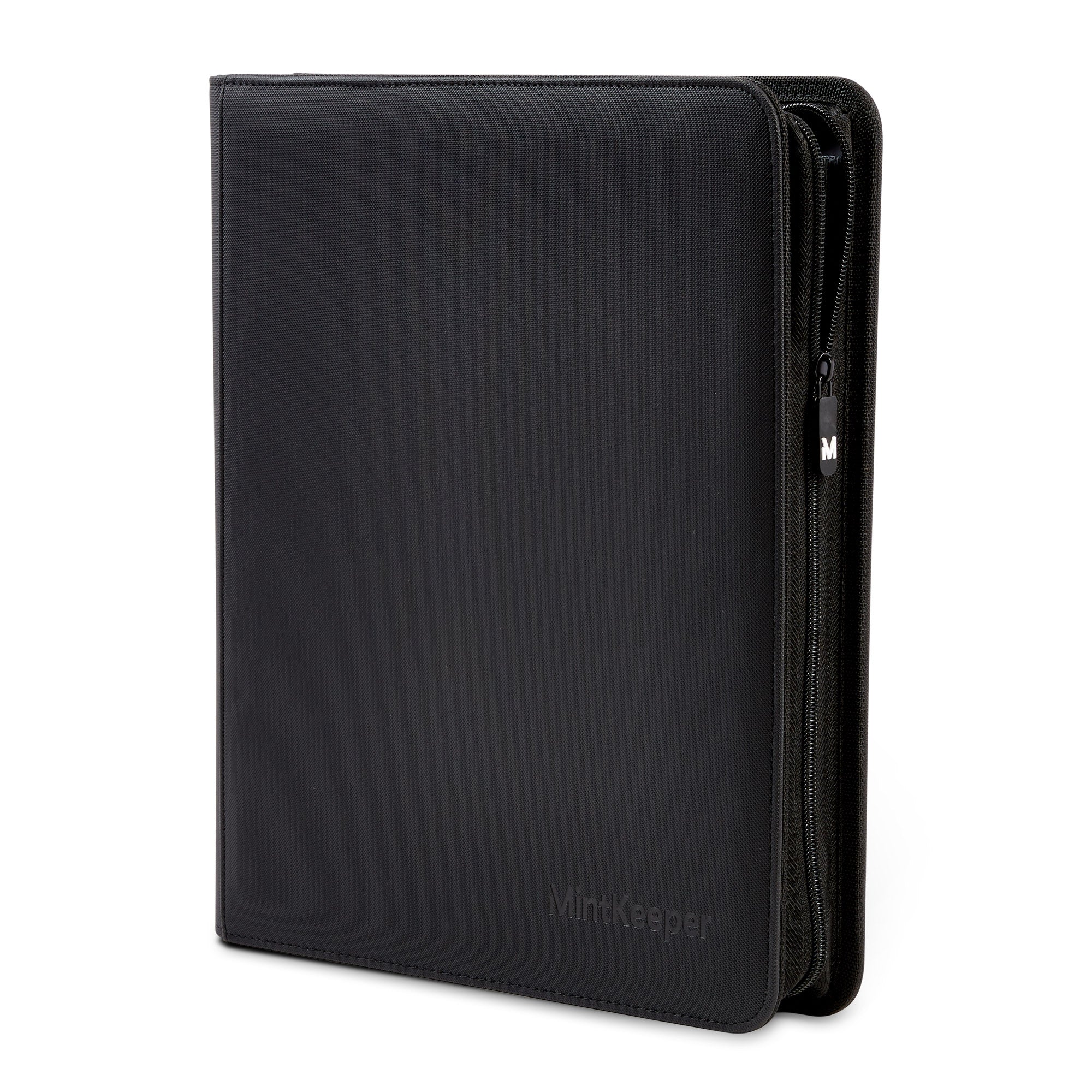 MintKeeper - Premium 12-Pocket Zip Card Binder
