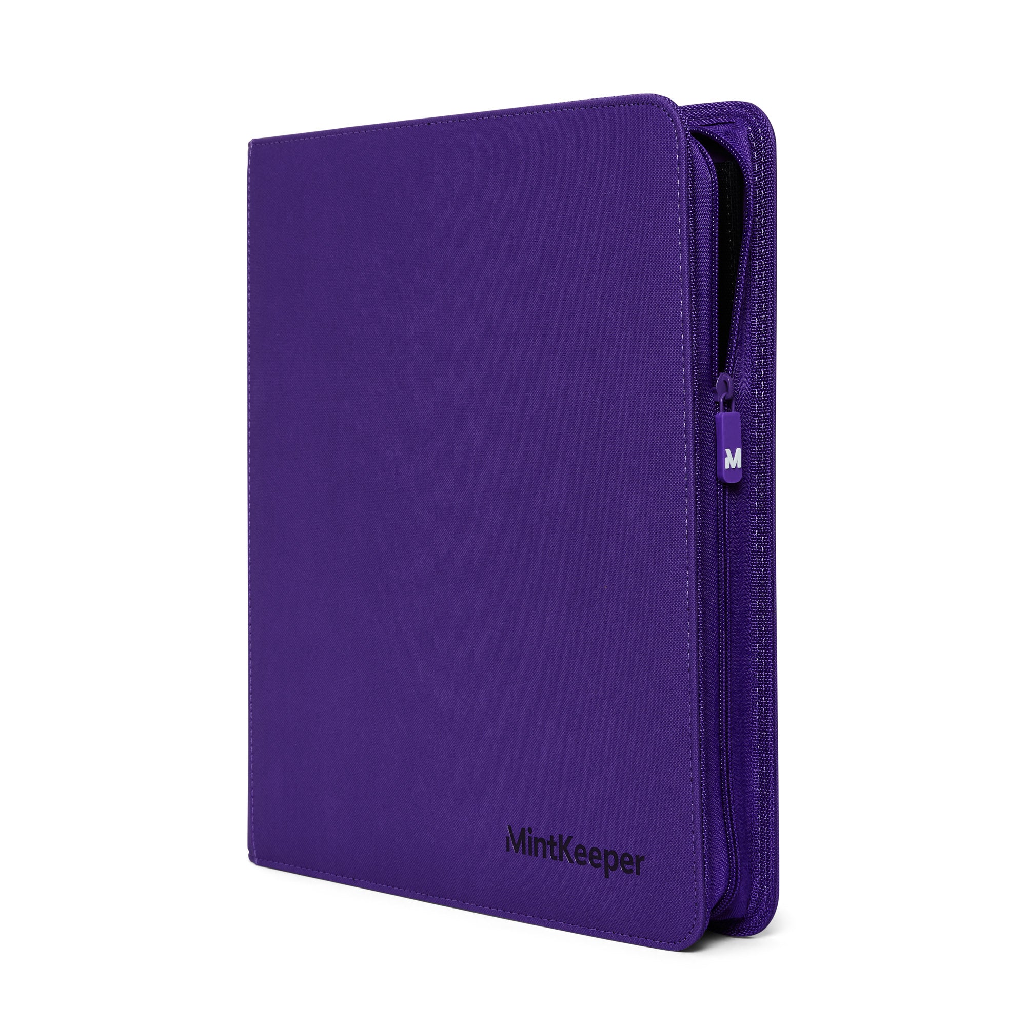 MintKeeper - Premium 12-Pocket Zip Card Binder