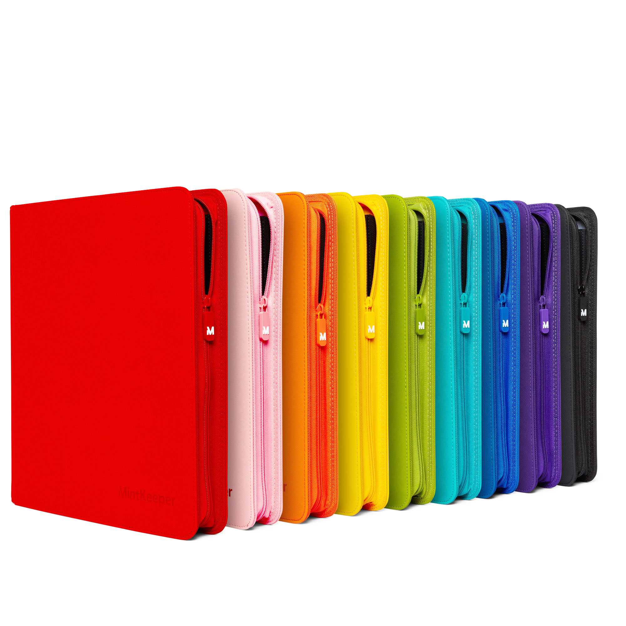MintKeeper - Premium 12-Pocket Zip Card Binder