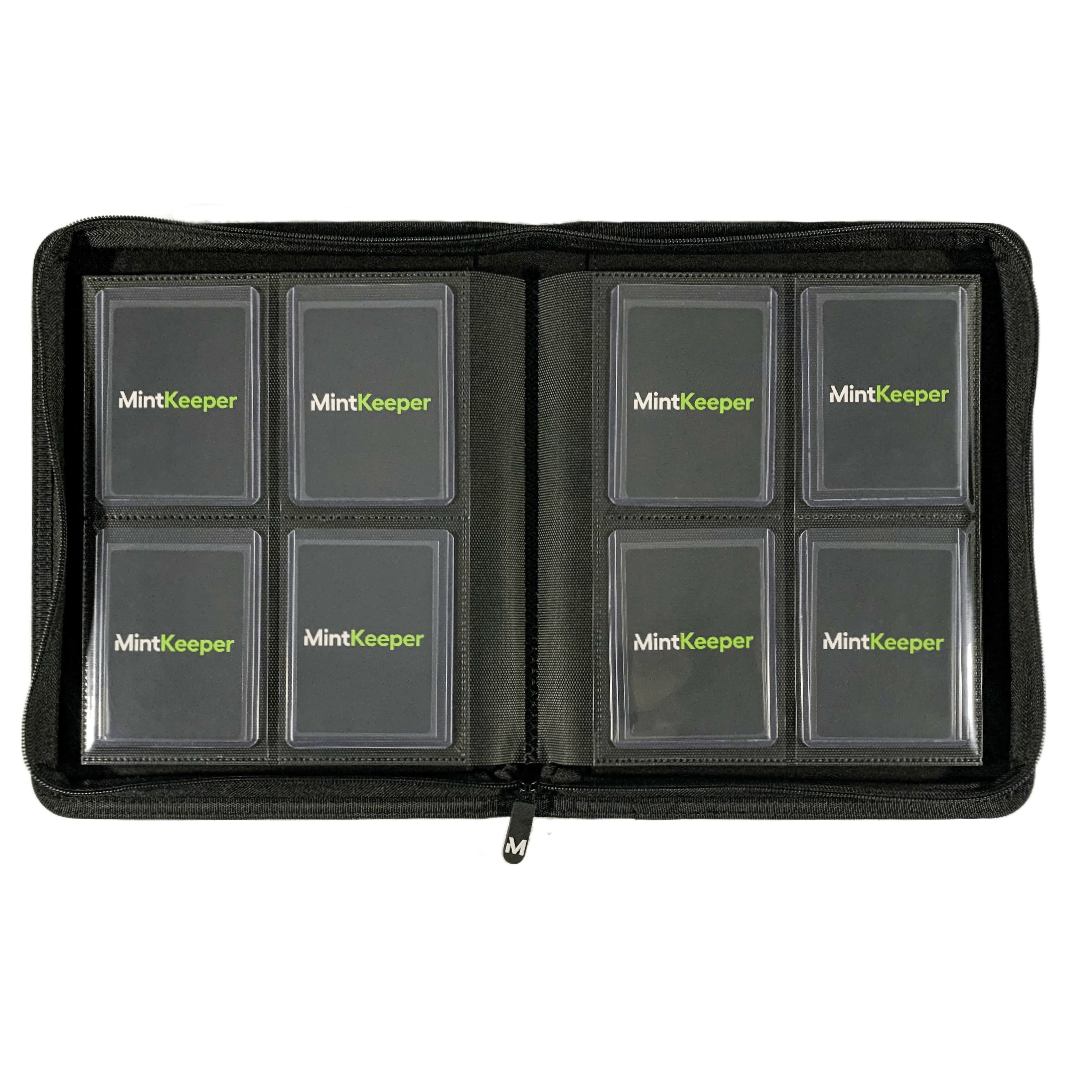 Raccoglitore per carte a 4 tasche, 400 tasche con 50 maniche Raccoglitore per carte a 4 tasche, 400 tasche con 50 maniche
