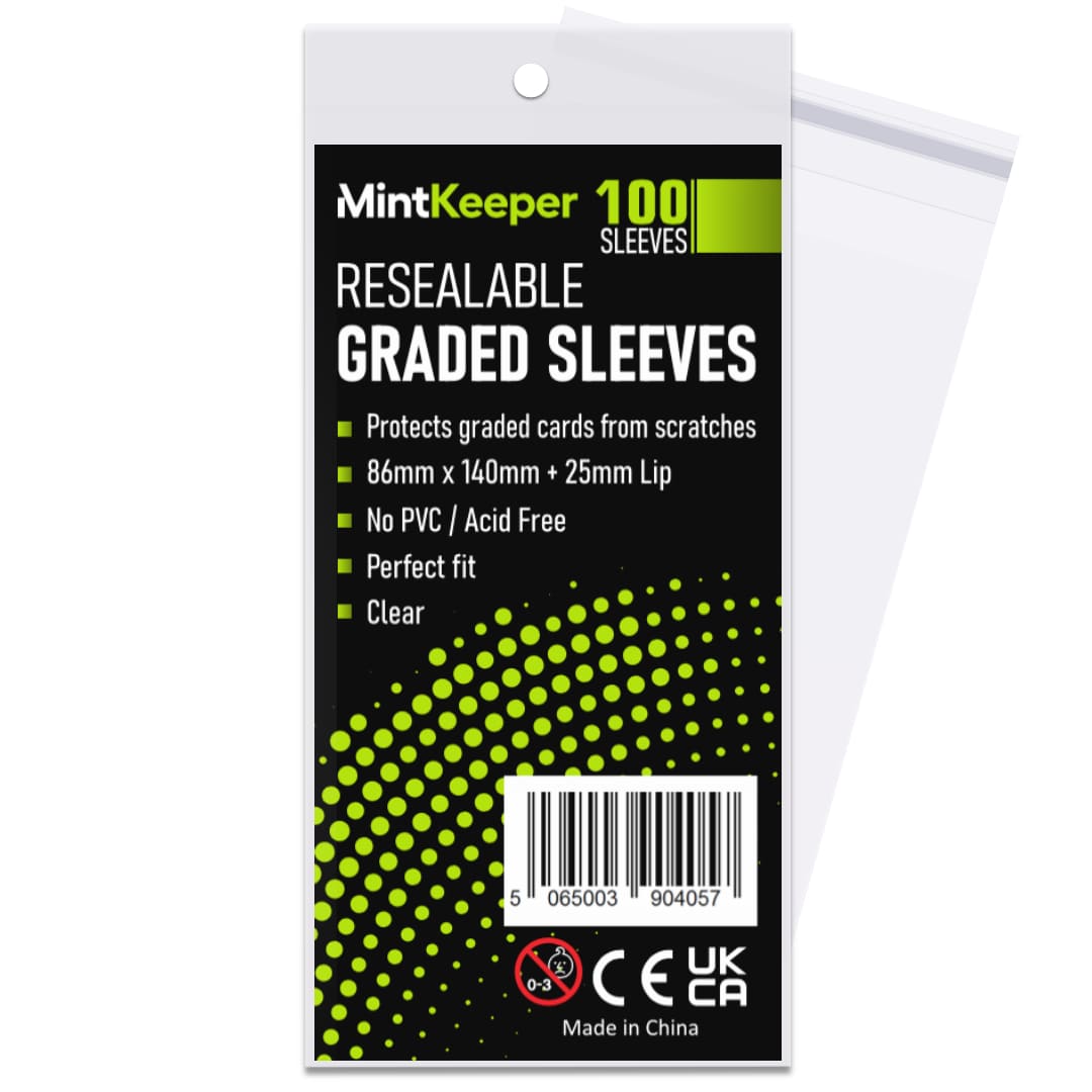 MintKeeper - Graded Sleeves - Resealable - PSA Perfect Fit (100)
