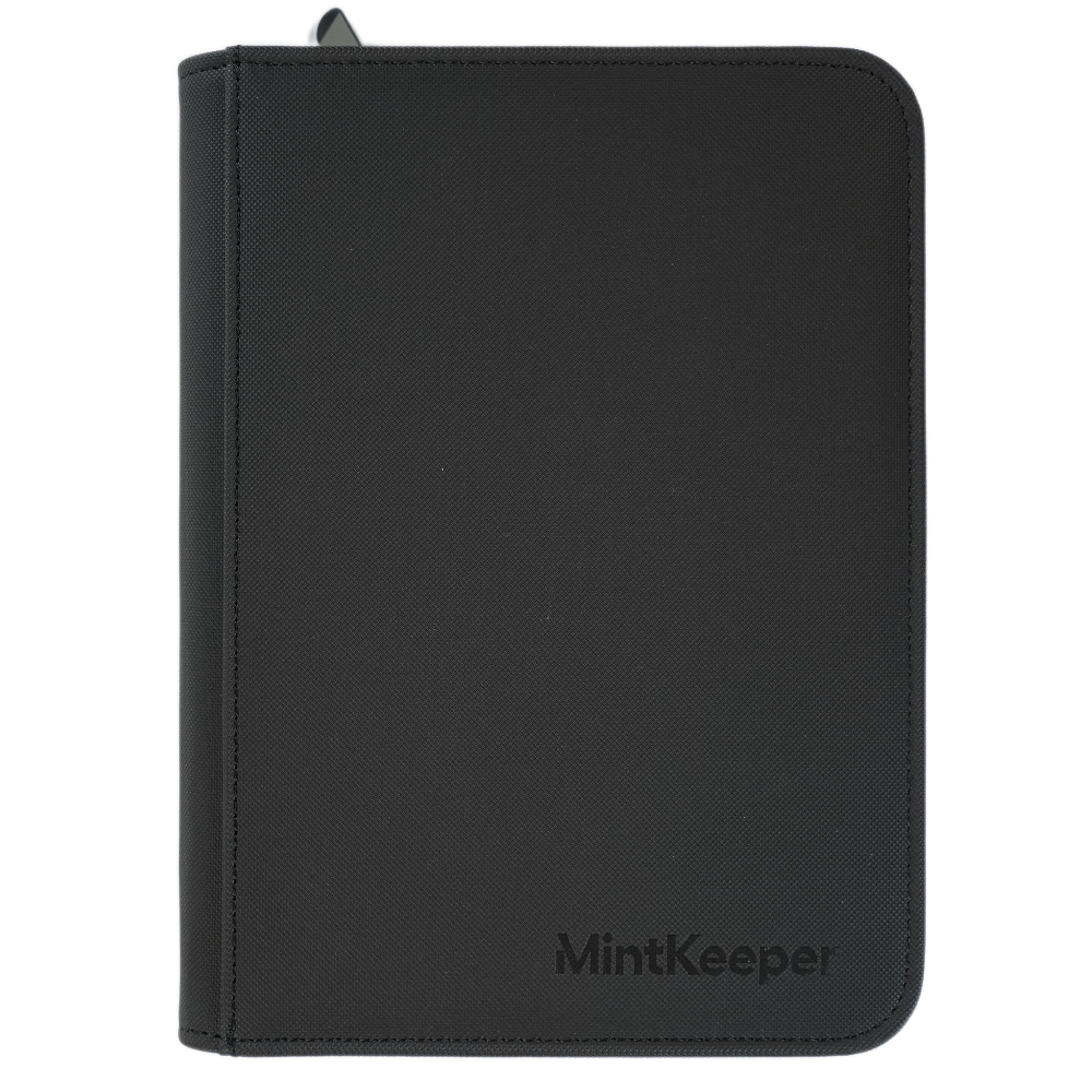 MintKeeper - 4 Pocket Premium Zip Trading Card Binder