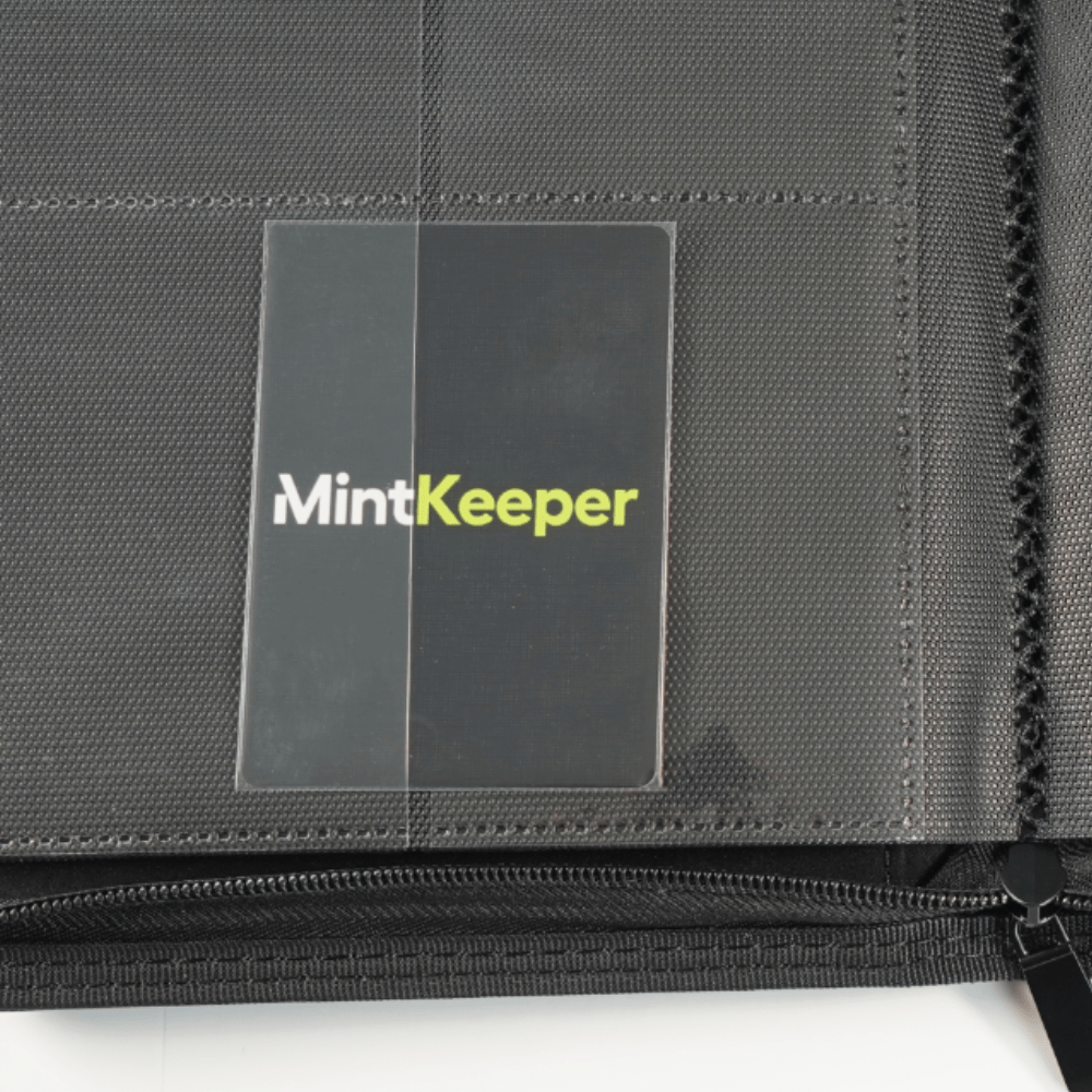 MintKeeper - 4 Pocket Premium Zip Trading Card Binder