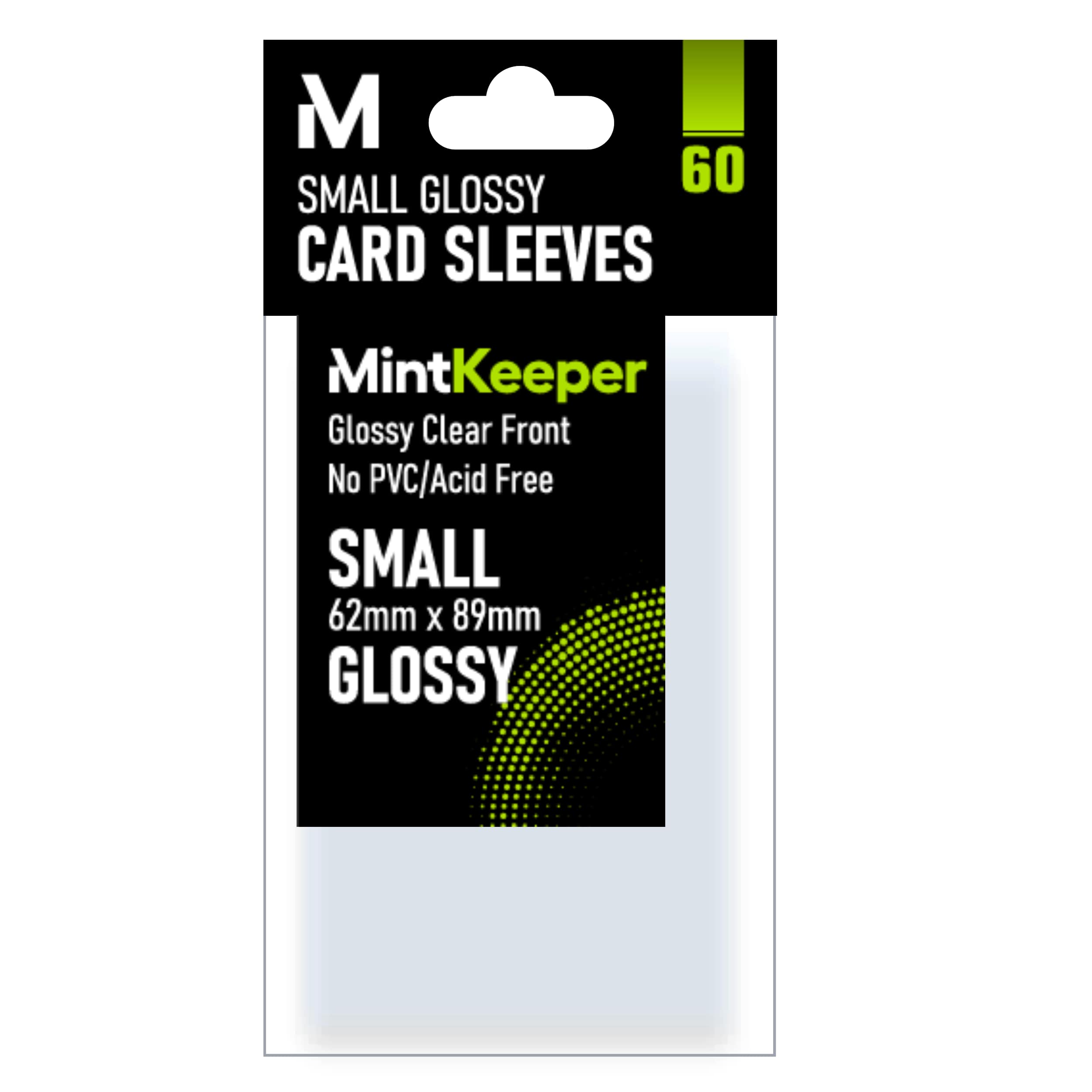 MintKeeper - Small Trading Card Sleeves- Glossy (60)
