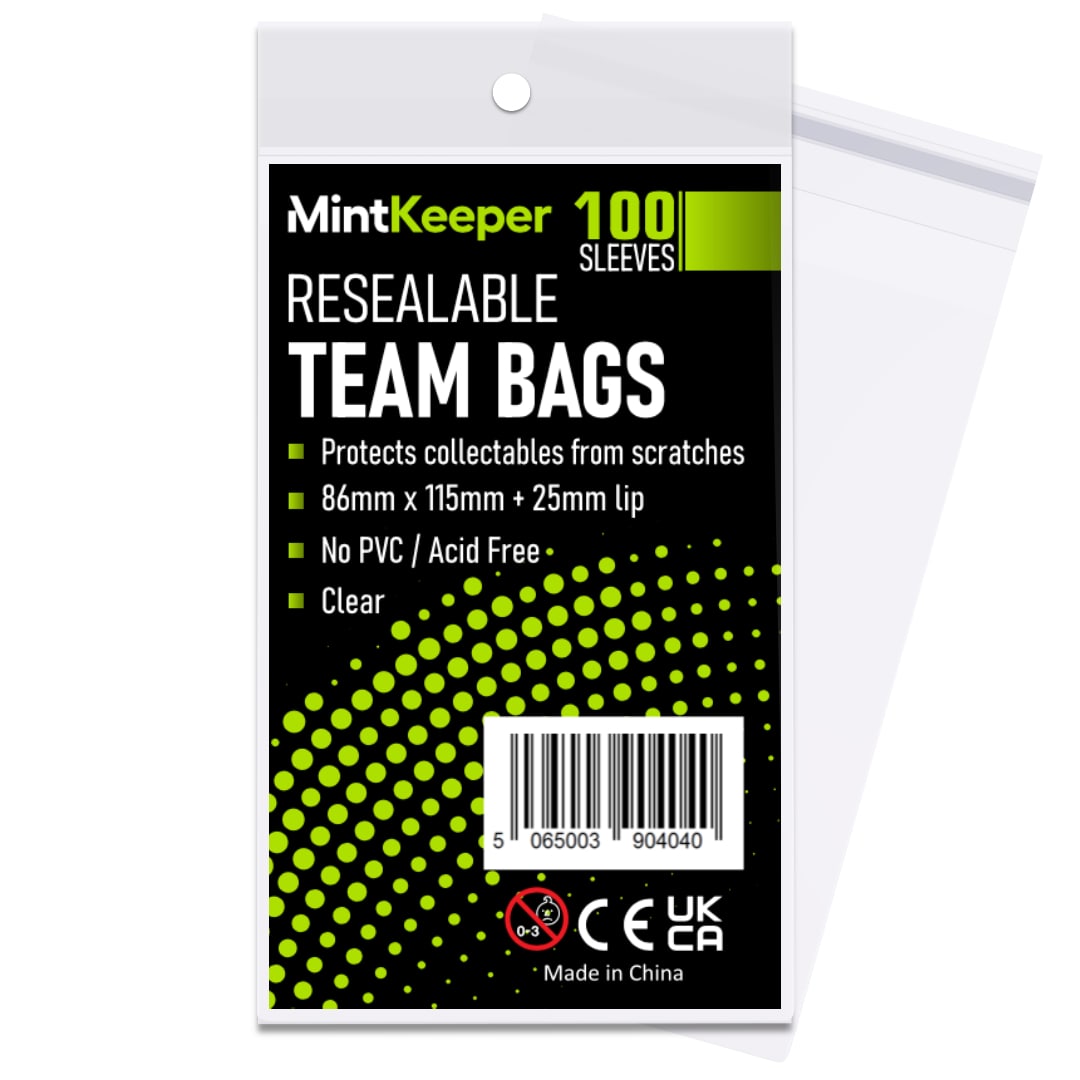 MintKeeper - Team Bags - Resealable - 100 Pack